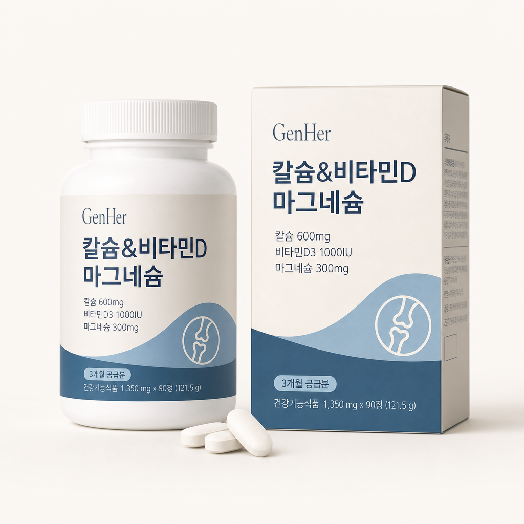 EveFlo 칼슘&비타민D 마그네슘