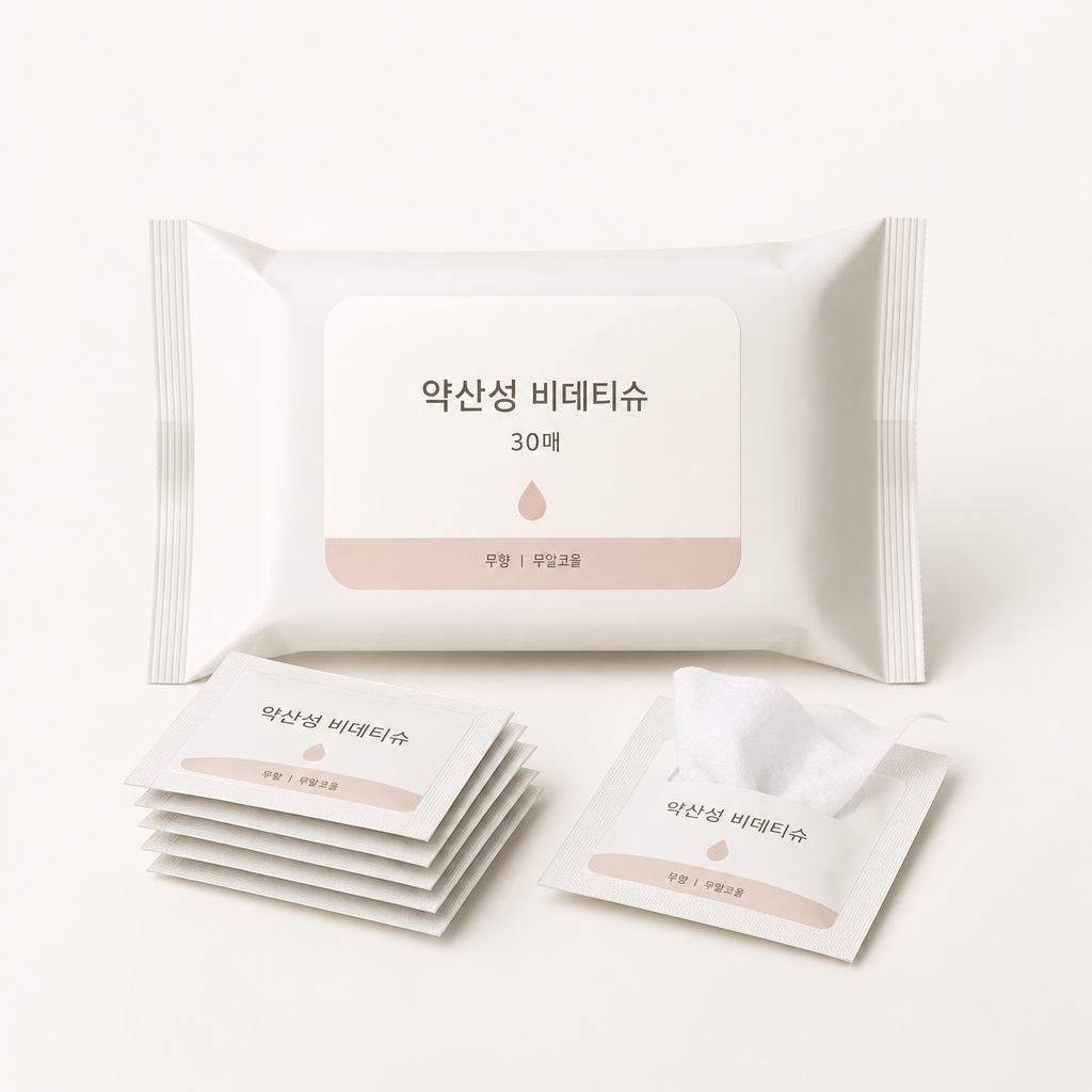 약산성 비데티슈 30매
